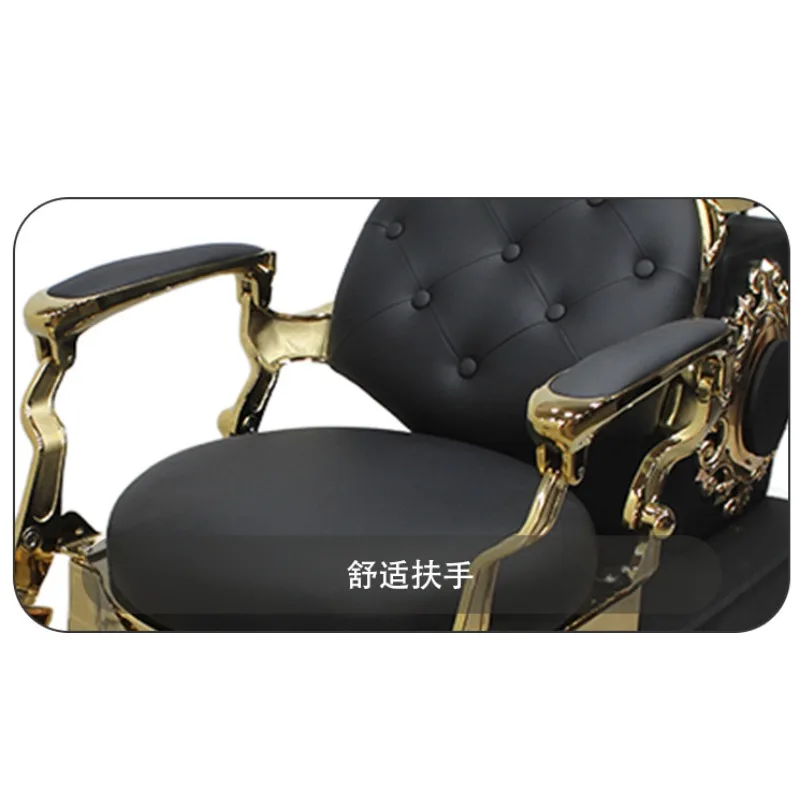 Barber shop ceramic basin shampoo bed, hair salon special flush bed, semi-reclining shampoo bed 4
