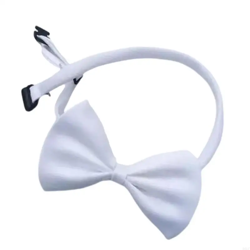 Elastic Bowtie Adjustable Necktie For Adult Children Unisex Adjustable Bowtie Party Formal Event Dressingup Accessories