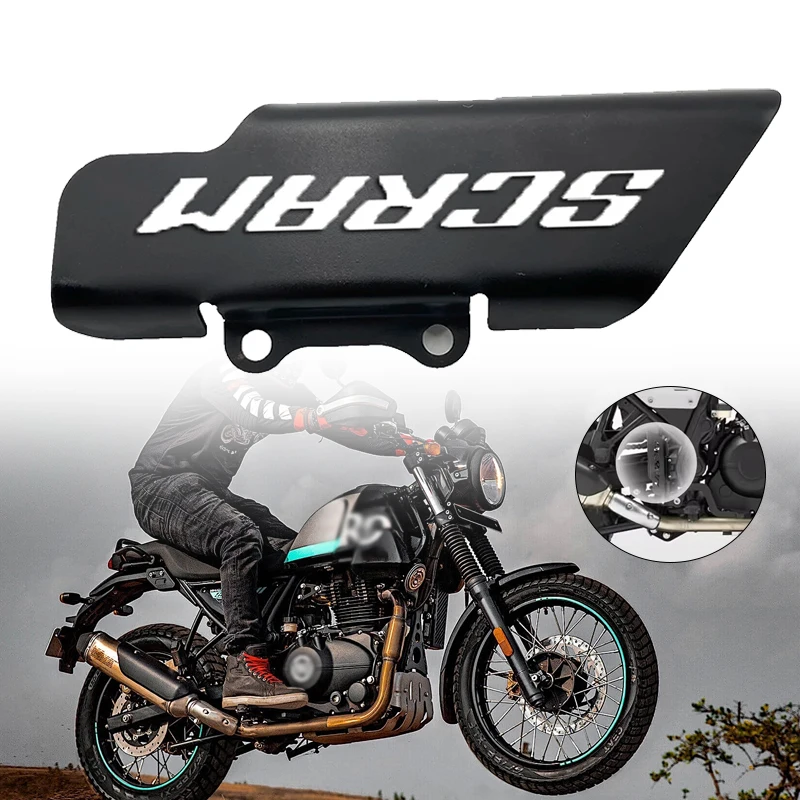 For Himalayan scram 411 2022 2023 Motorcycle Accessories Rear Brake Master Cylinder Guard Cover Protector