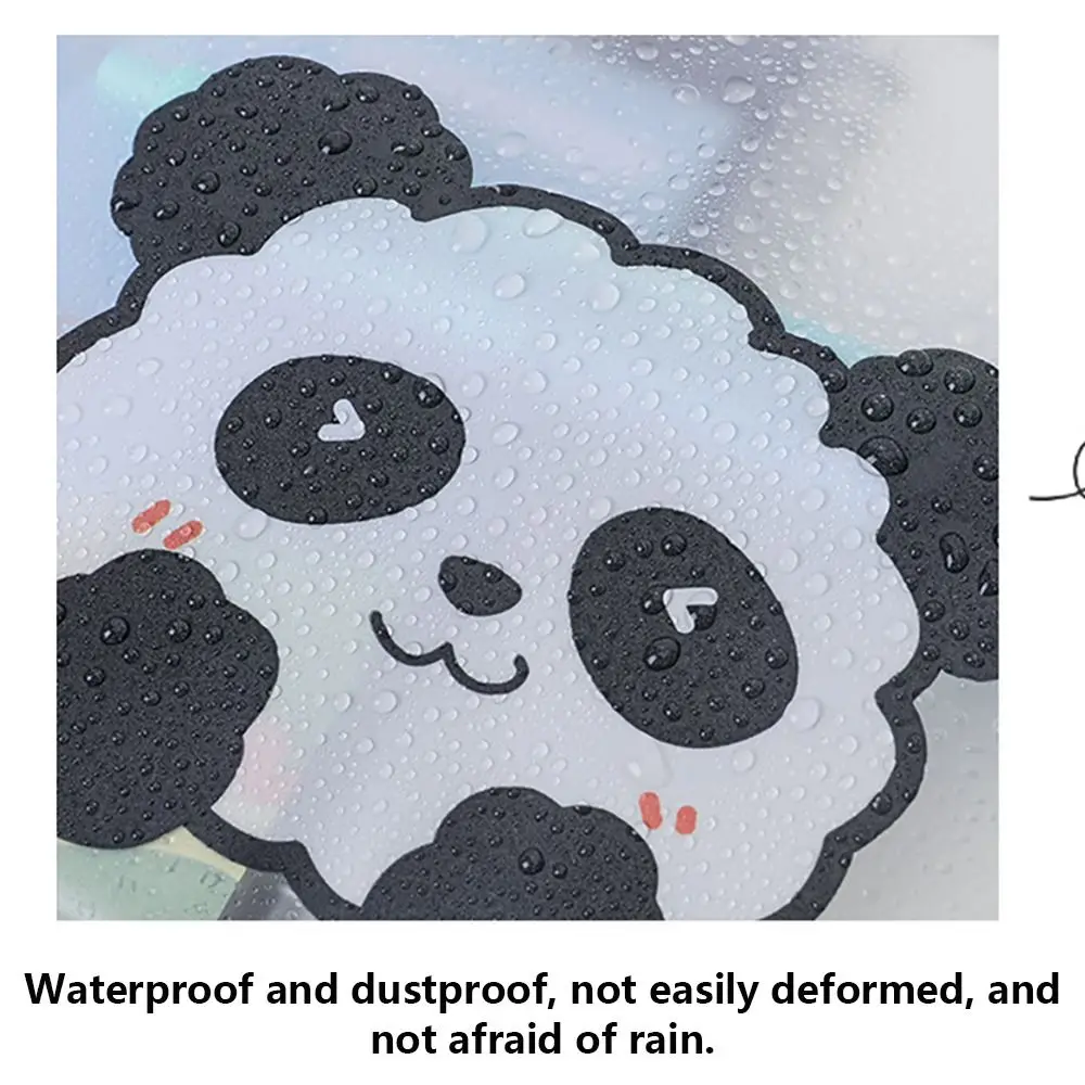 INS Waterproof Zipper Bag Plastic Large-Capacity Stationery Bag Semitransparent Pen Bag Gift