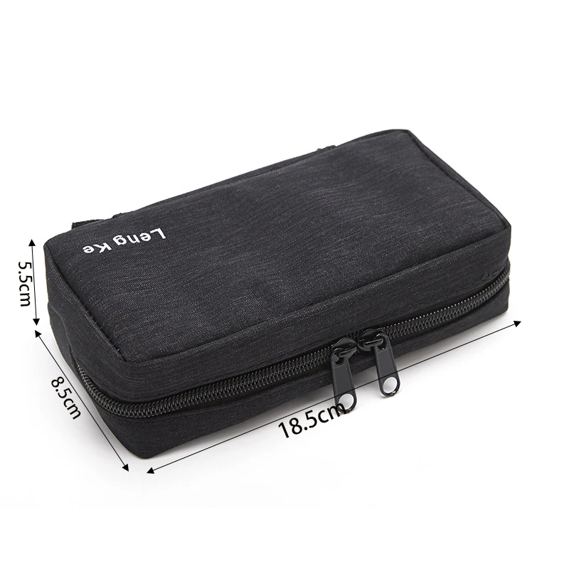 Waterproof Thermal Insulated Pill Protector Diabetic Insulin Cooling Bag Without Gel Medicla Cooler Fridge Oxford Travel Case