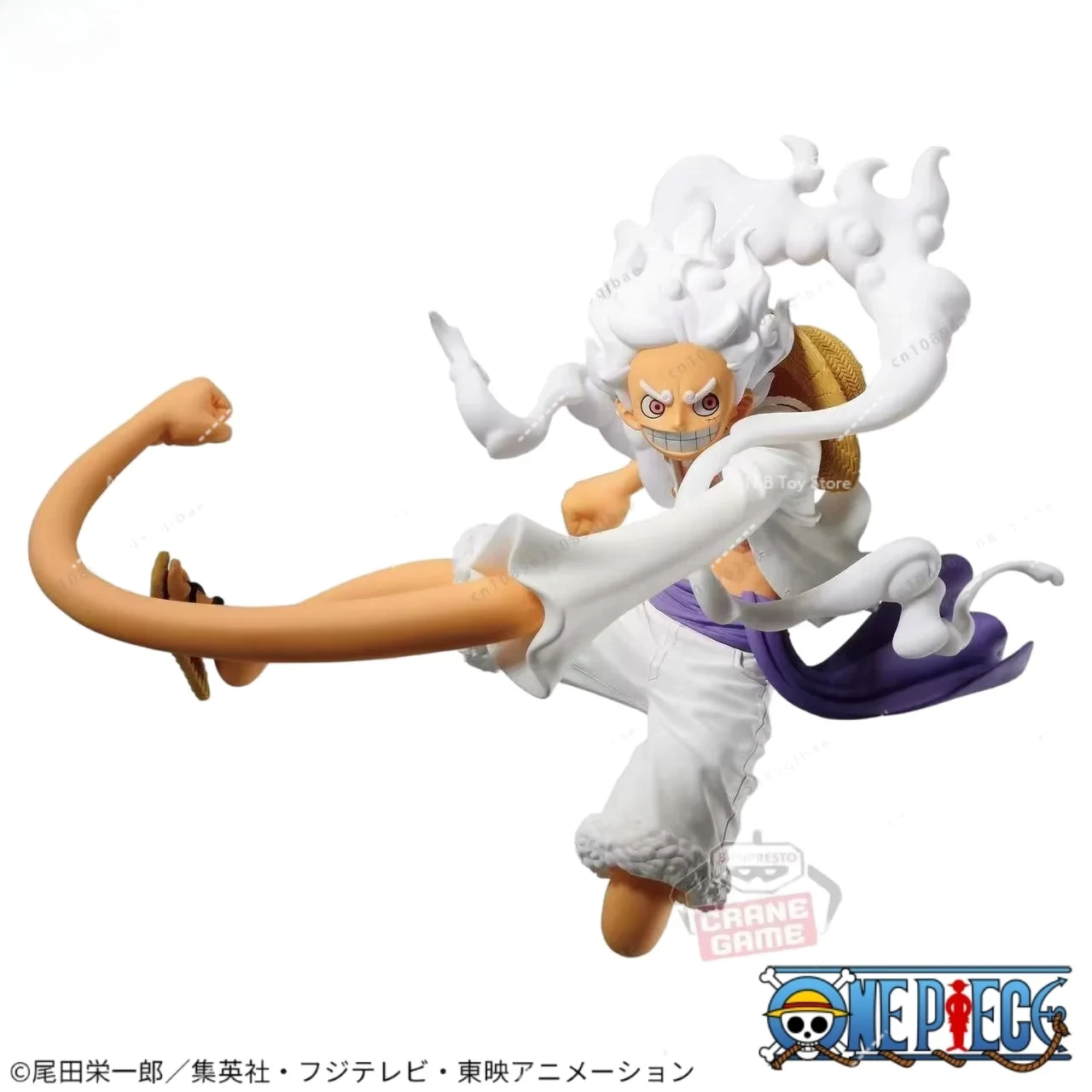 Oryginalny Bandai One Piece Banpresto Koa Artist Luffy King Gear 5 Figurki Anime Model Dekoracja Zabawka Ozdoba Prezent Dostępny