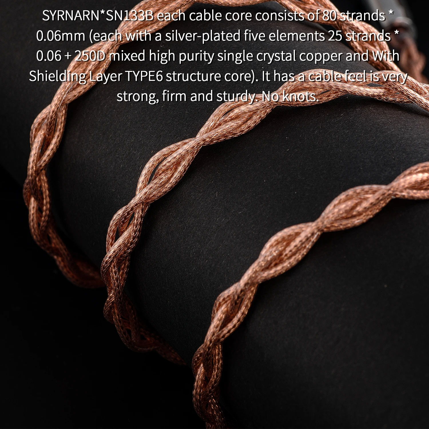 SYRNARN IEM 2pin-0. 78 MMCX QDC cavo di aggiornamento sostitutivo bilanciato 2.5mm 3.5mm 4.4mm per Shure SE535/846/425/315 UE900S per FiiO