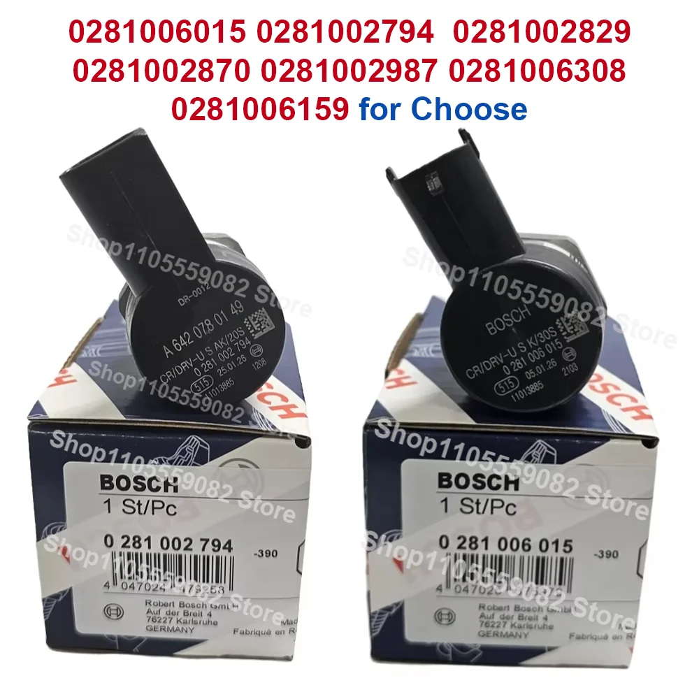 Régulateur de pression de carburant d'origine, soupape DRV 0281006015 0281002794 0281002829 0281002870 0281002987 0281006308 0281006159