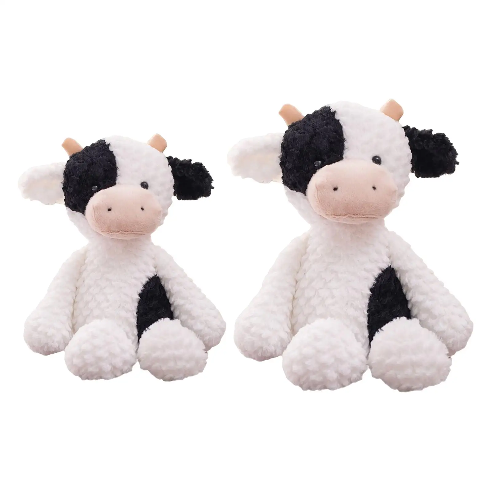 

Милая плюшевая игрушка-корова, подушка с длинными ногами, мягкая кукла для крупного рогатого скота для дома, спальни, гостиной, автомобиля, дивана