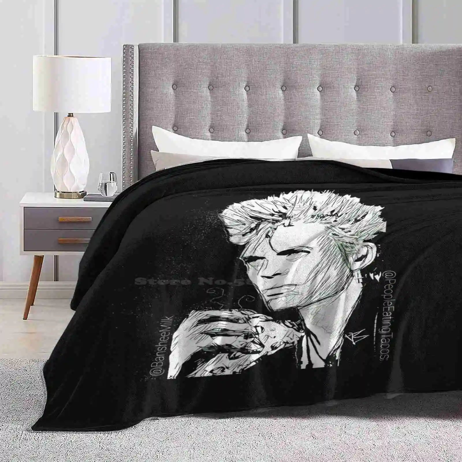 Billy Idle Eating A Taco Blanket Soft Warm Travel Portable Blanket Billyidol