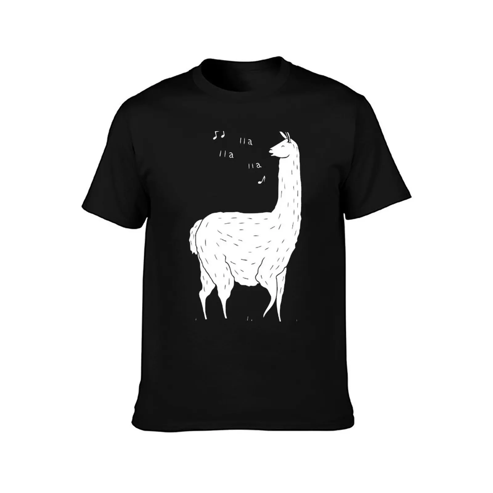 Song Of The Llama T-Shirt Big and Tall Short Sleeve Tee T-Shirt
