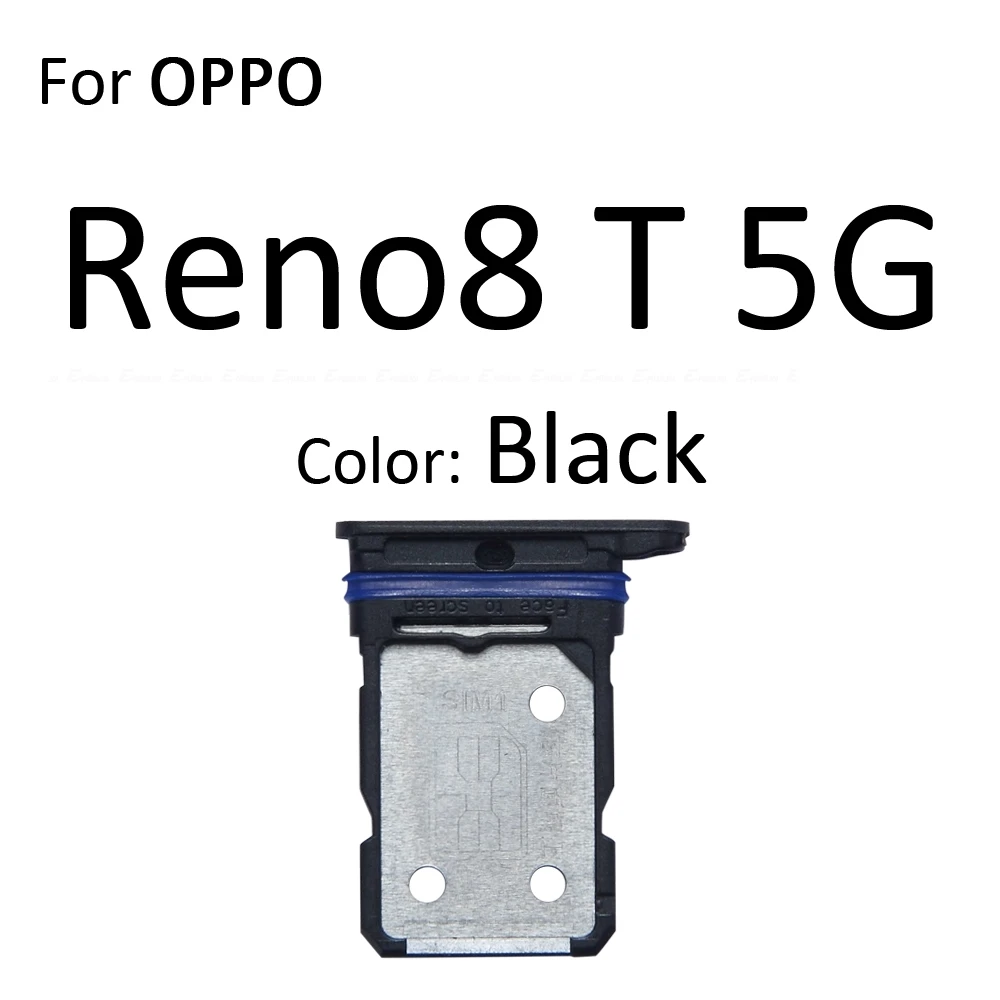 Sim مايكرو SD بطاقة محول مأخذ التوصيل الحاويات موصل حامل فتحة صينية قارئ أجزاء ل ممن لهم رينو 8 Reno8 برو زائد لايت T Z 5G