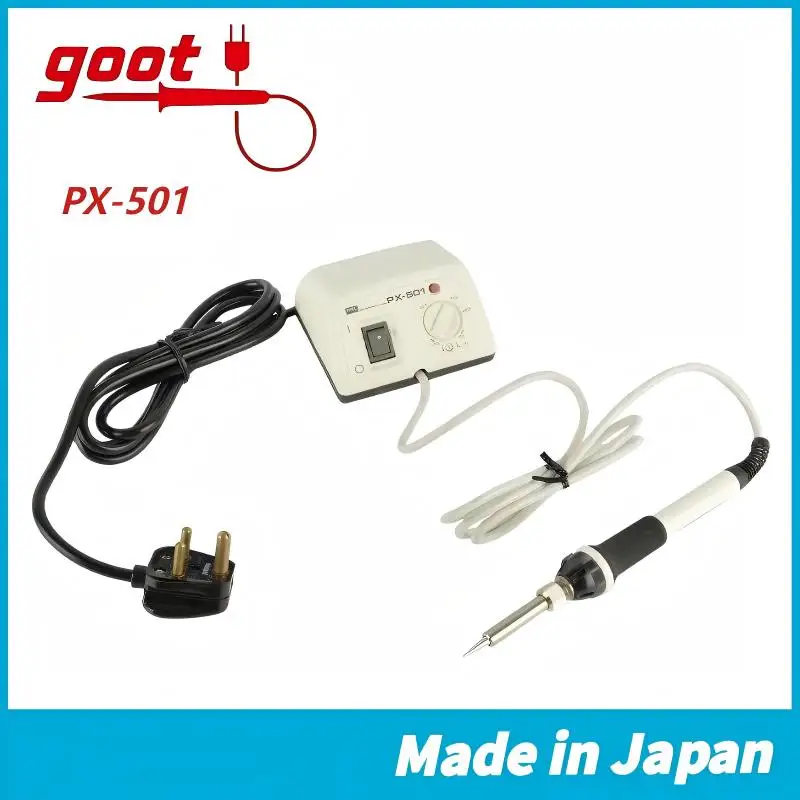 

Мини-паяльная станция GOOT PX-501, 250-450 ℃ Быстрый нагрев, антистатический, профессиональный инструмент для ремонта SMD