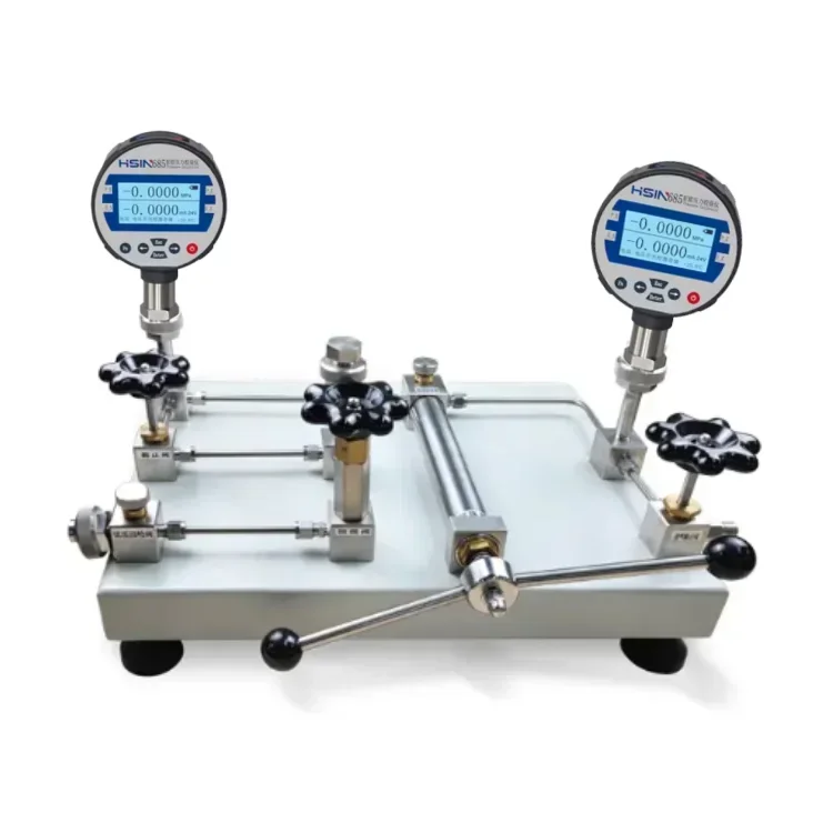 

250bar Gas Cylinder Pressure Reducer Calibrator Bench High Low Pressure Pneumatic Air Calibration Pressurized Test Equipment