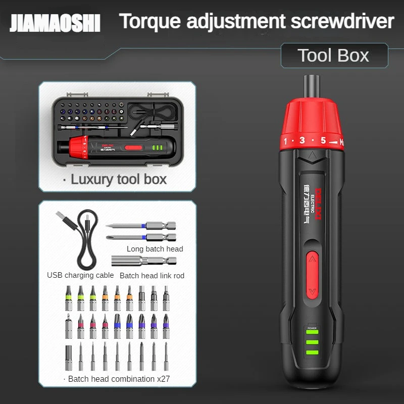 

3.6V Mechanically Adjustable Electric Screwdriver Cordless Rechargeable Screwdrivers Set Electrical Screw Drivers Repair Tools