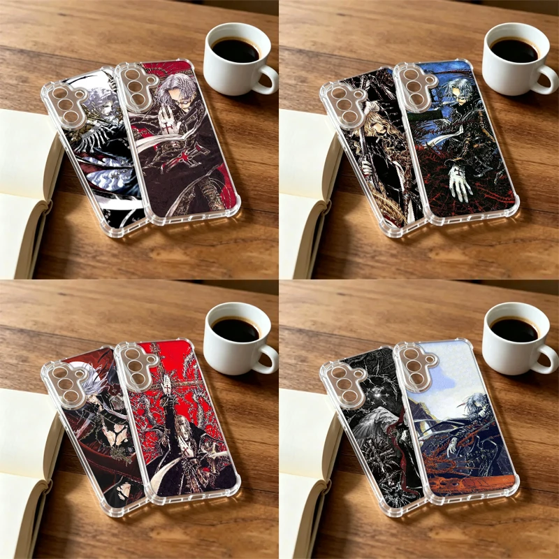 T-Trinity B-Blood Gothic Merch Phone Case For Samsung A57 A37 A27 A17 A16 A26 A36 A56 A55 A35 A25 A15 Galaxy A05S A06 A07 A50 A5