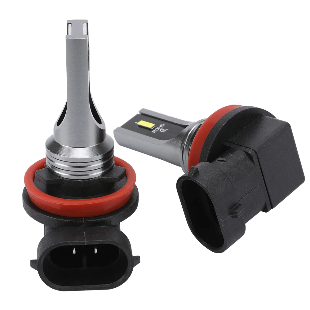 2Pcs H11 H8 LED Car Fog Headlight Bulbs 80W 30000LM HB3 9005 HB4 9006 LED Fog Light For Auto Lamp White 12V 24V