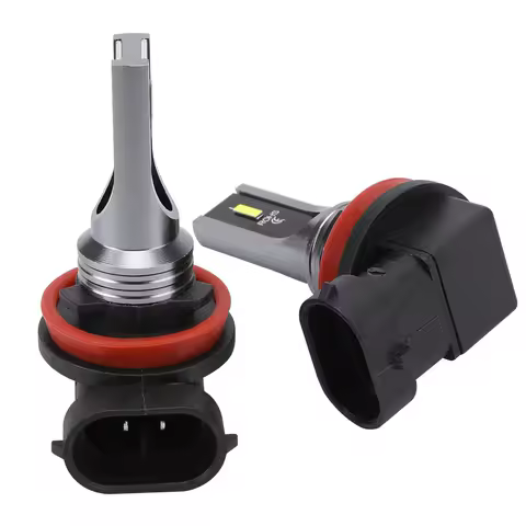 2Pcs New 20000LM H8 H9 H11 LED Headlights H16JP 9005 HB3 9006 HB4 Led 1:1 Mini Lamp 1860 ZES Car Headlight Bulbs 6000K 12V