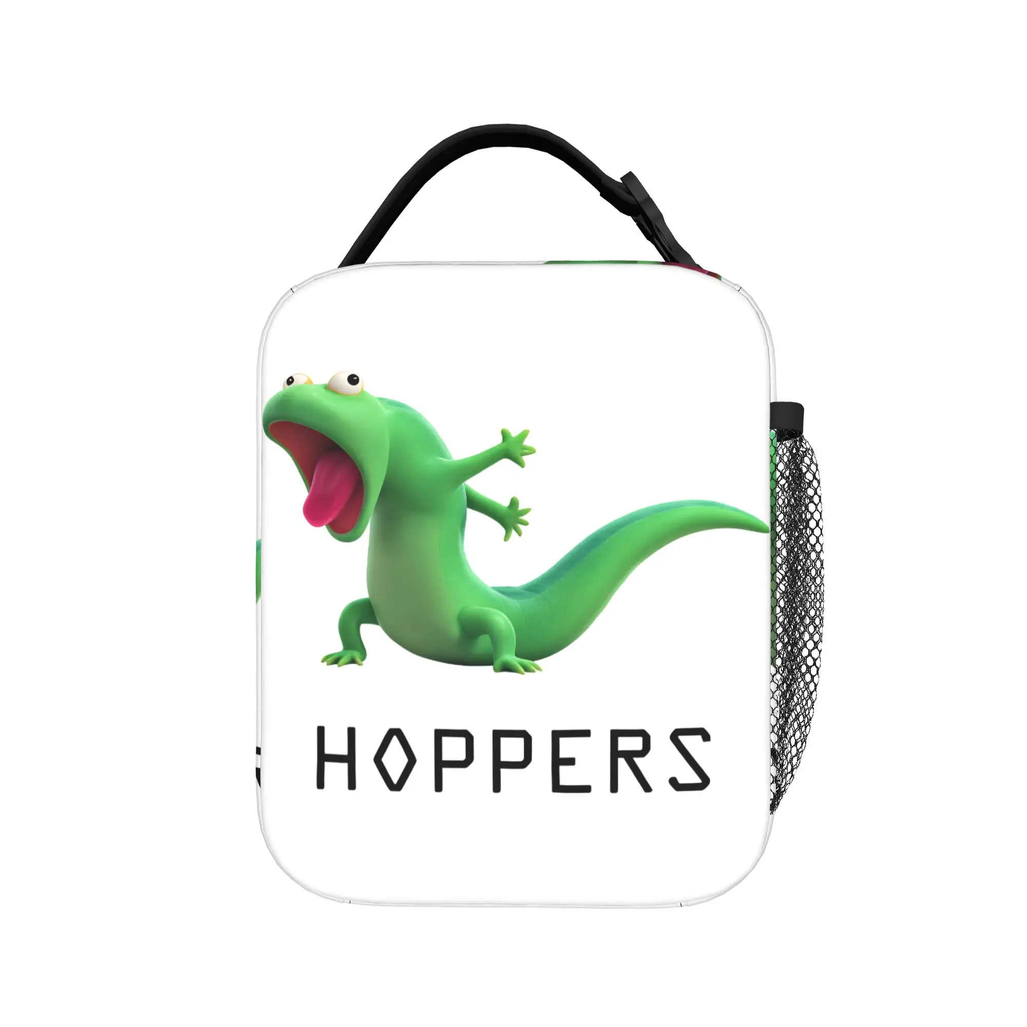 Hoppers Tom Lizard Lunch Bag For Girls  Graphic Design Lunch Box Outdoor Picnic Cooler Bag Portable Zipper Oxford Tote Food Bags