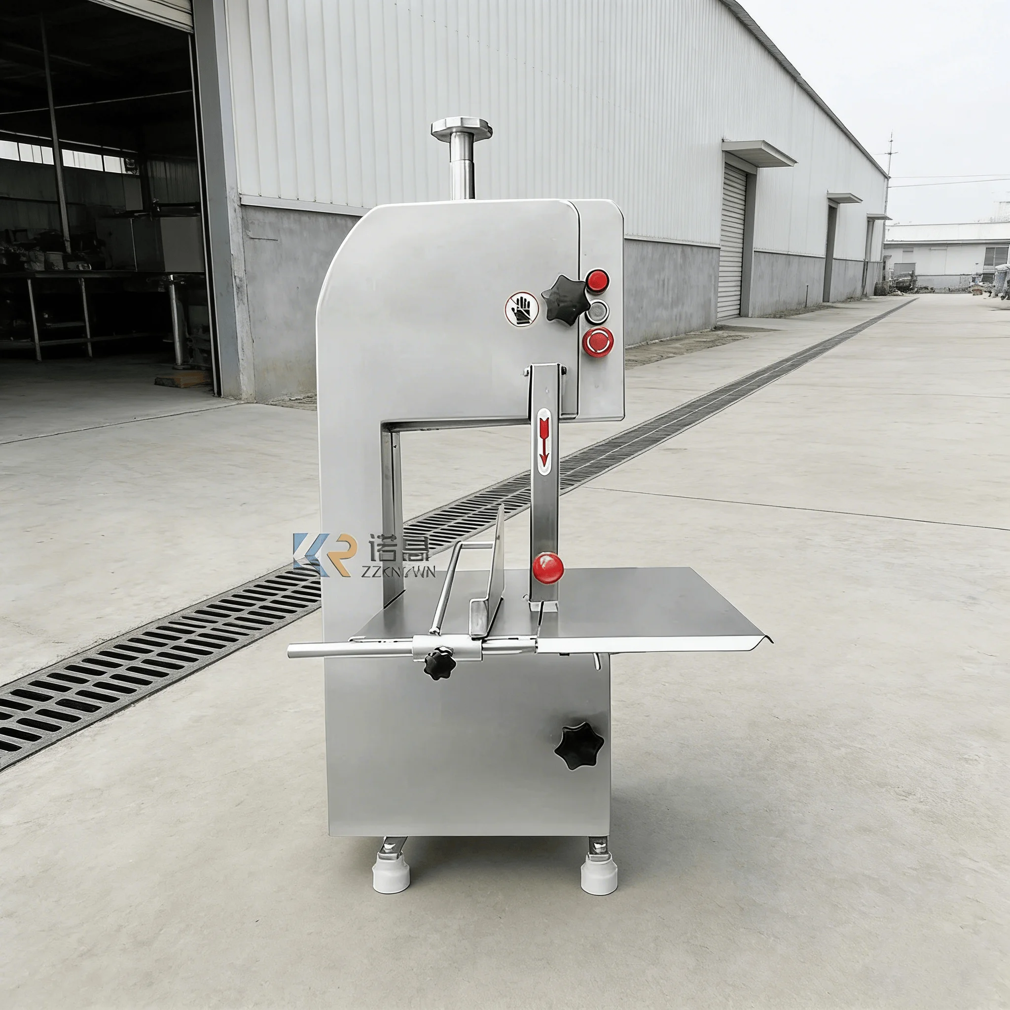 

550W 850W 1500W 1800W Commercial Electric Meat Bandsaw Stainless Steel Frozen Meat Cutter with Blade for Rib Pork Beef