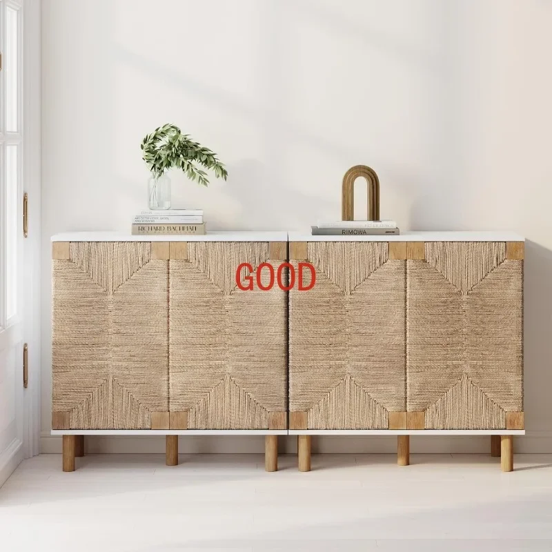 

Современный буфет в стиле бохо с отделениями для хранения