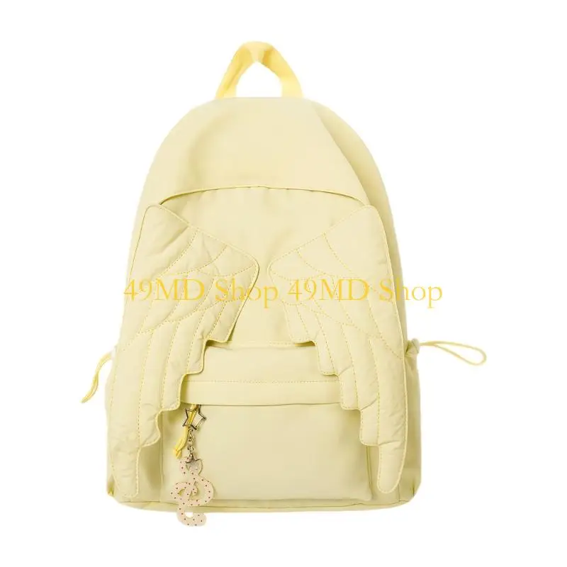 49MD Travel Rucksack Lightweight Backpack Wing Design Spacious Bag For Short Trip