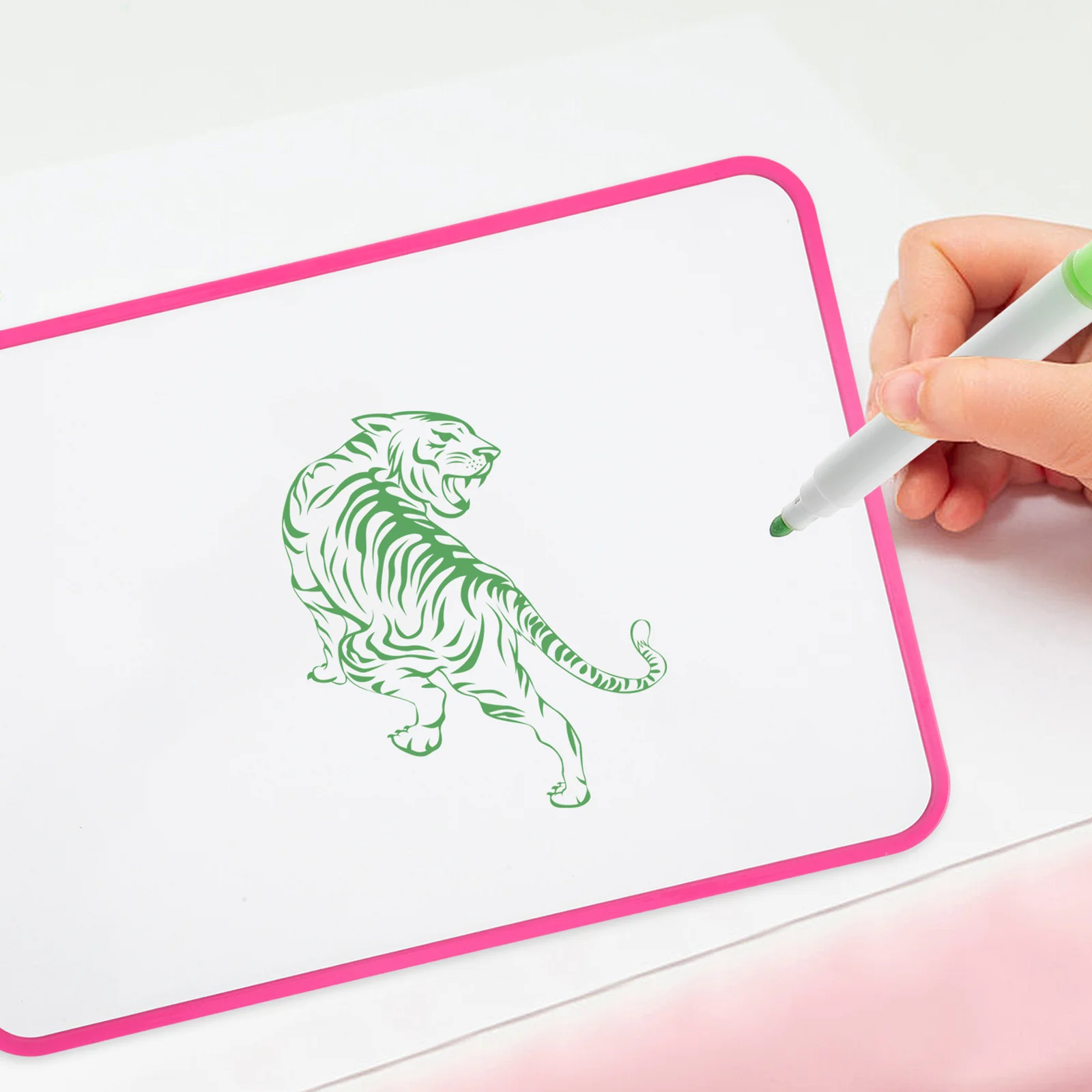 

Magnetic Whiteboard Sturdy ABS Small Dry Erase Board Educational Writing Drawing Board for Learning Creativity