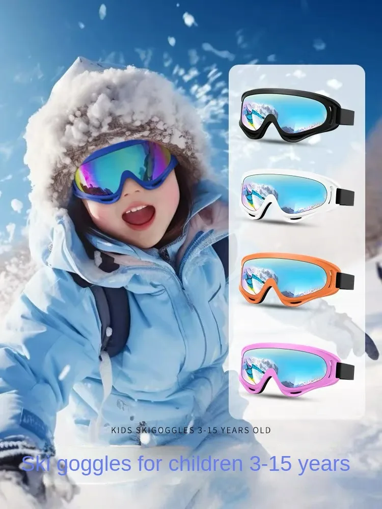children's-skiing-goggles-of-outdoor-windproof-snow-protection-goggles-for-mountaineering-skiing