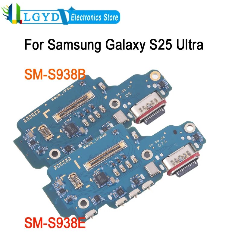 Charging Port Board For Samsung Galaxy S25 Ultra SM-S938B / SM-S938E