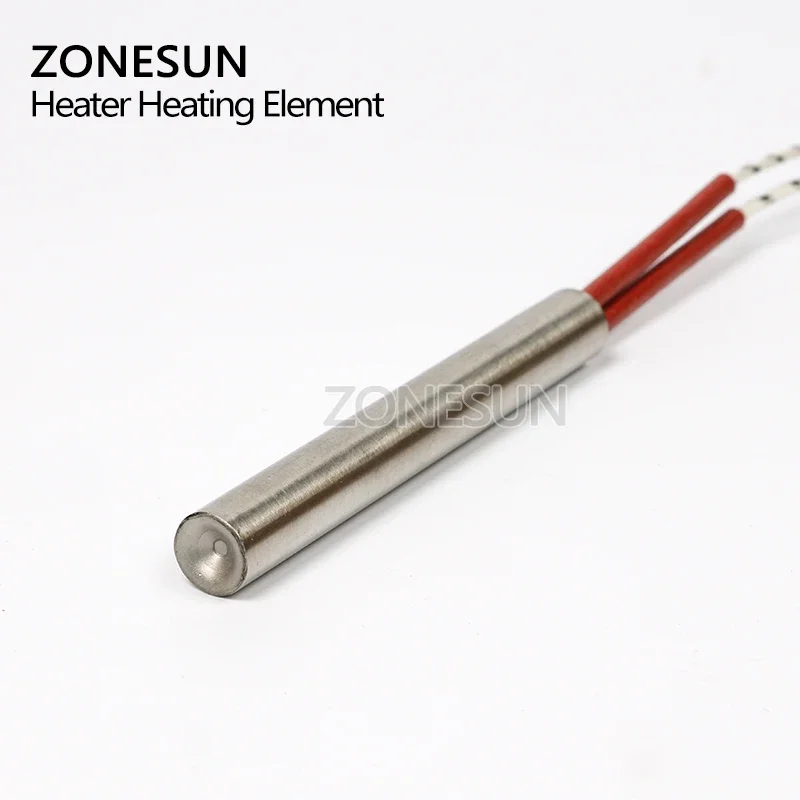 ZONESUN-Wired Heating Element Mold, Geração de Eletricidade, 30mm Comprimento, 6.8.10.12mm Diâmetro, 5Pcs, AC 220V