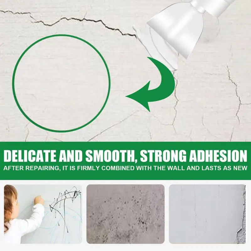 Wall Patch Paint 200g Wall Cracking Stain Repair Paste Paint Scraper Design Wall DIY Paste For Living Room Kindergarten Dining