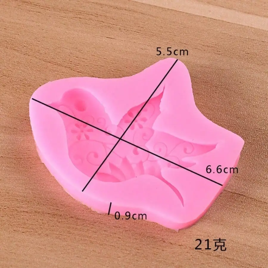 1pc Peace Silicone Chocolate Handmade Fondant Pastry Mold Crafts Mould - Detail 1