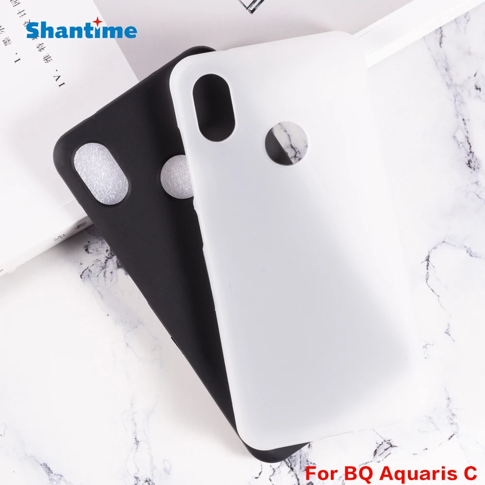 Case for BQ Aquaris C TPU Shockproof Rubber Cover Protective Bumper Flexible Shell for BQ Aquaris C