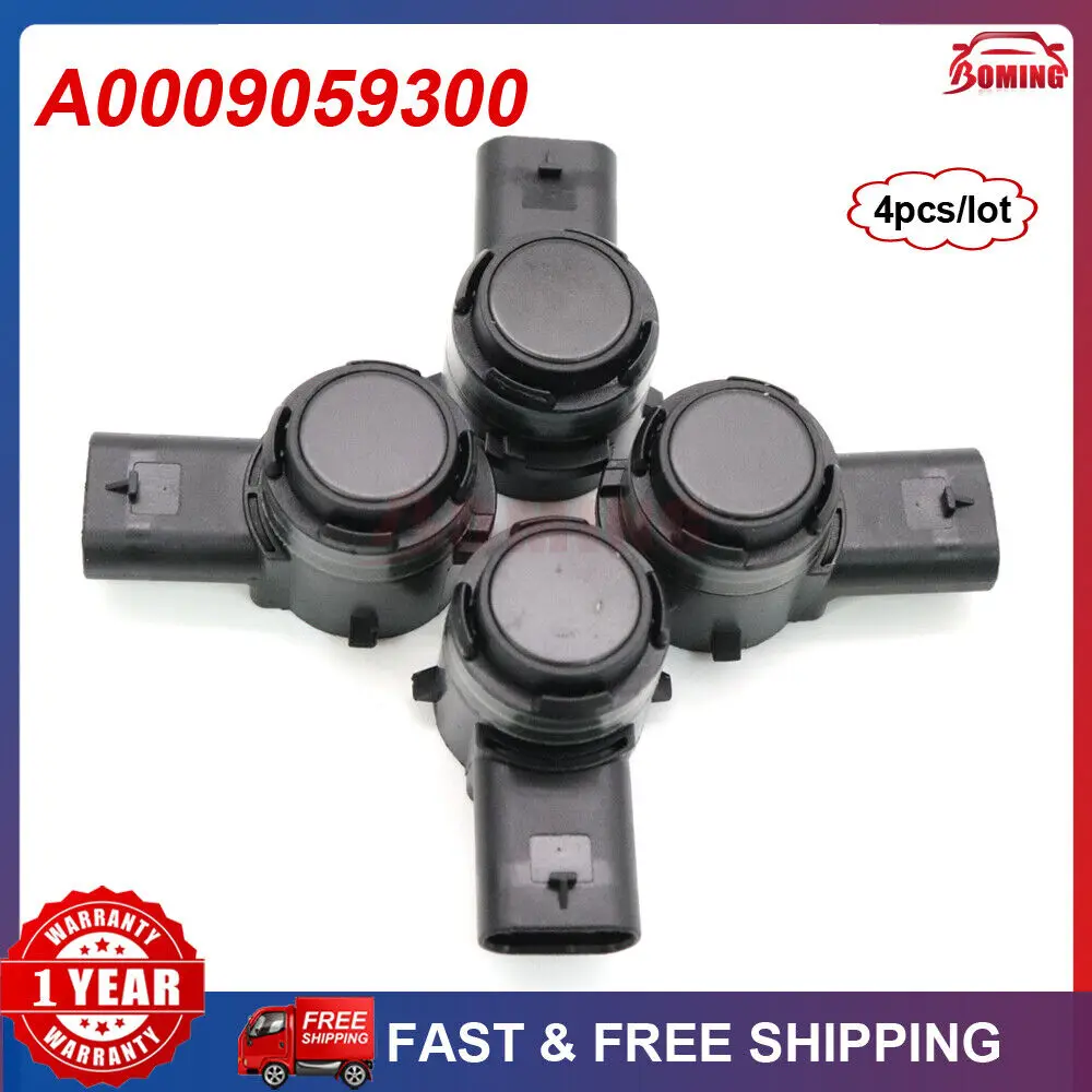 

4pcs/lot A0009059300 PDC Parking Sensor For Mercedes-Benz W176 W246 W205 W212 W222 CLA C117 W156 CLS W218 ML W166 W117 W207 C218