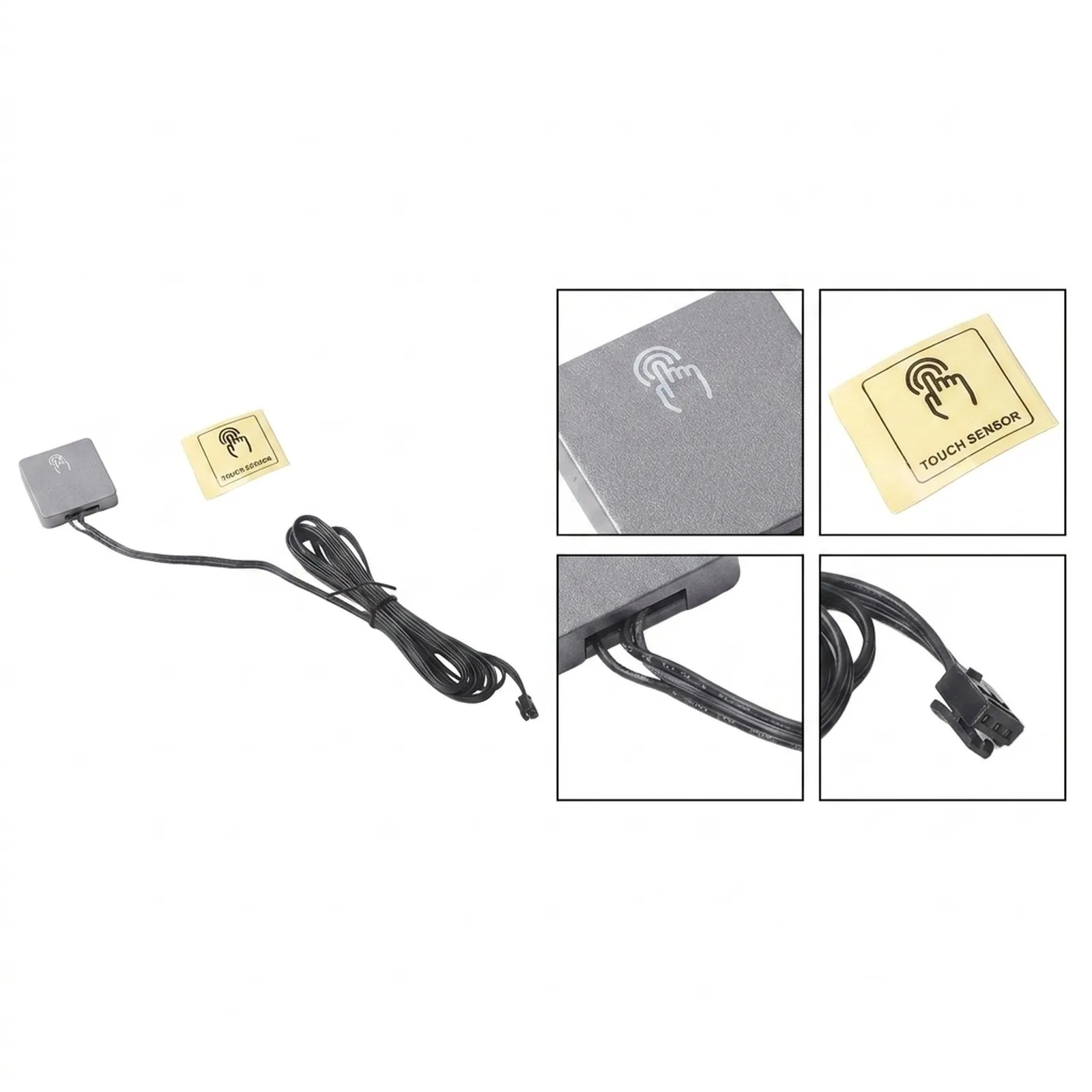 Detection And Induction 12V 24V Cabinet Light Hand Wave Sensor Switch Touch Sensor Technology Abs Material Induction for