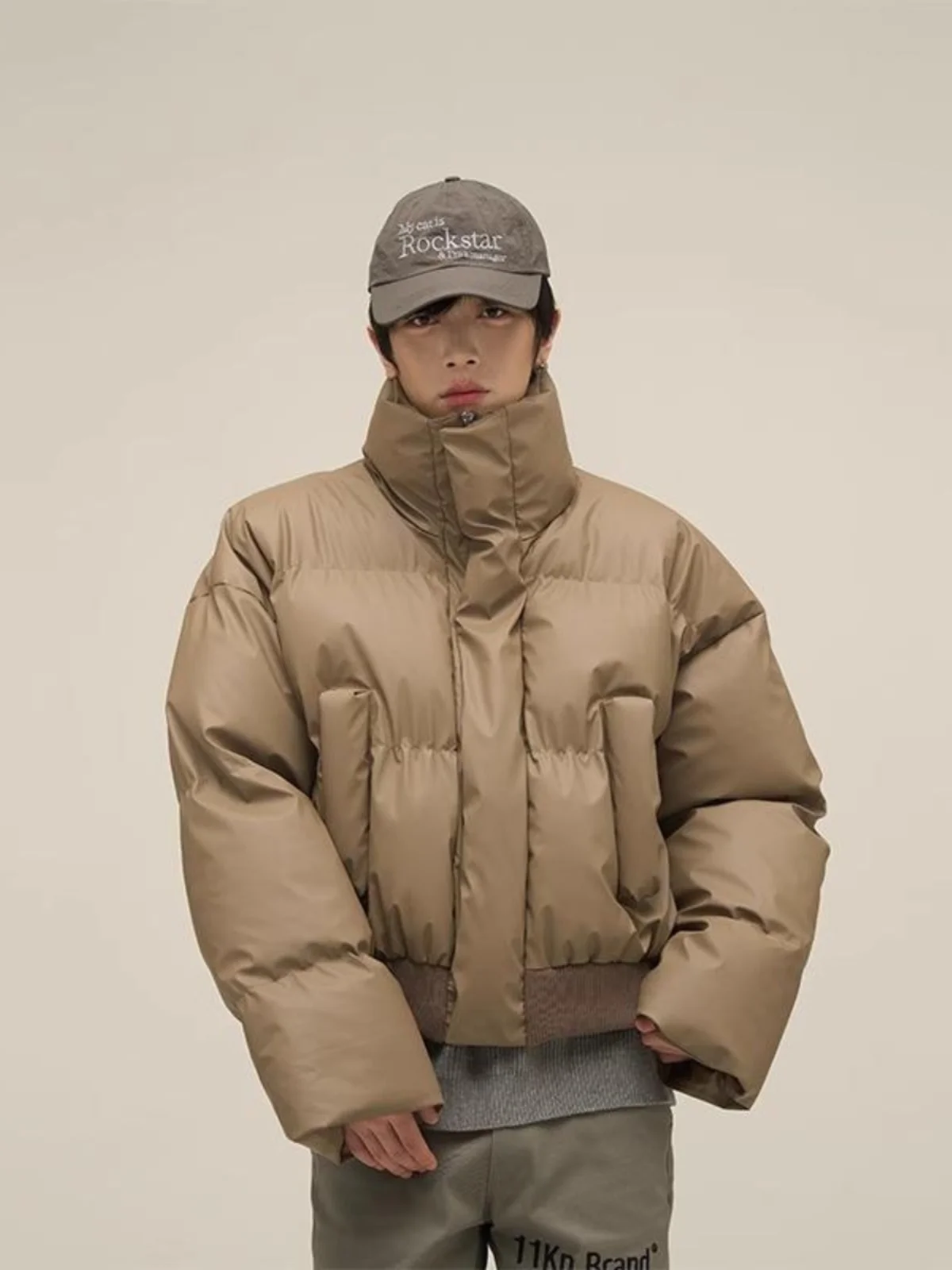 

Мужская зимняя куртка в стиле ретро из искусственной кожи или хлопка, модная, теплая, дизайнерская, для пар, верхняя одежда