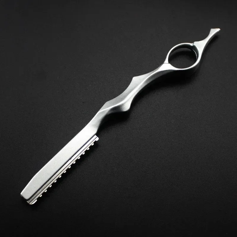 Maquinilla de afeitar profesional de acero inoxidable para peluquería, cuchillo de corte de pelo, herramientas de salón, Japón