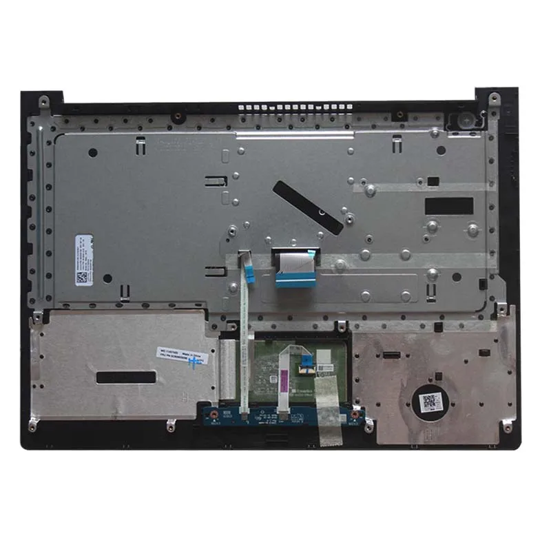 Teclado de EE. UU. Para Lenovo Ideapad 310-14 310-14ISK con reposamanos, cubierta superior, Touchpad/Base inferior