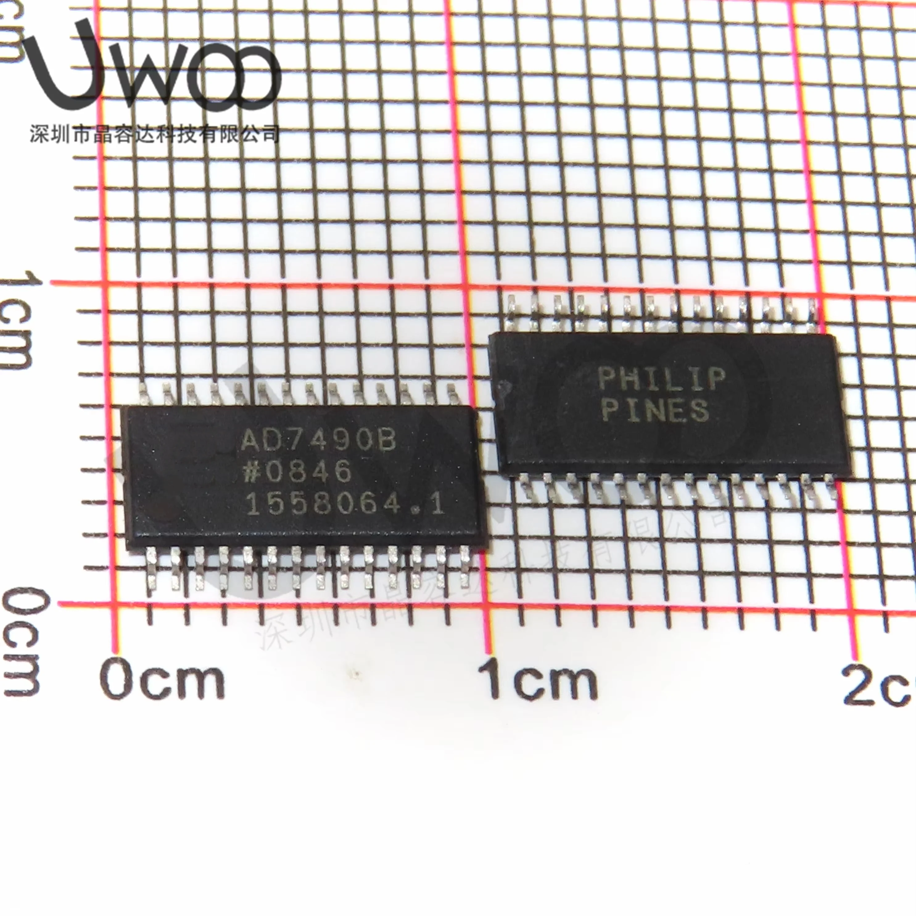 1-10PCS AD7490 AD7490BRU AD7490BRUZ TSSOP-28 AD7490B