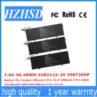 7.6V 36.48WH 3282122-2S 3587265P Battery For Jumper EZbook 3 Pro 13.3\