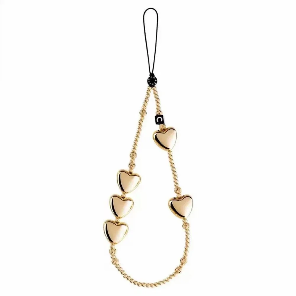 الحب سبيكة مكافحة فقدان الهاتف المحمول الحبل يده قطري عبر مقبض الأزياء سلسلة حزام الهاتف المحمول #2