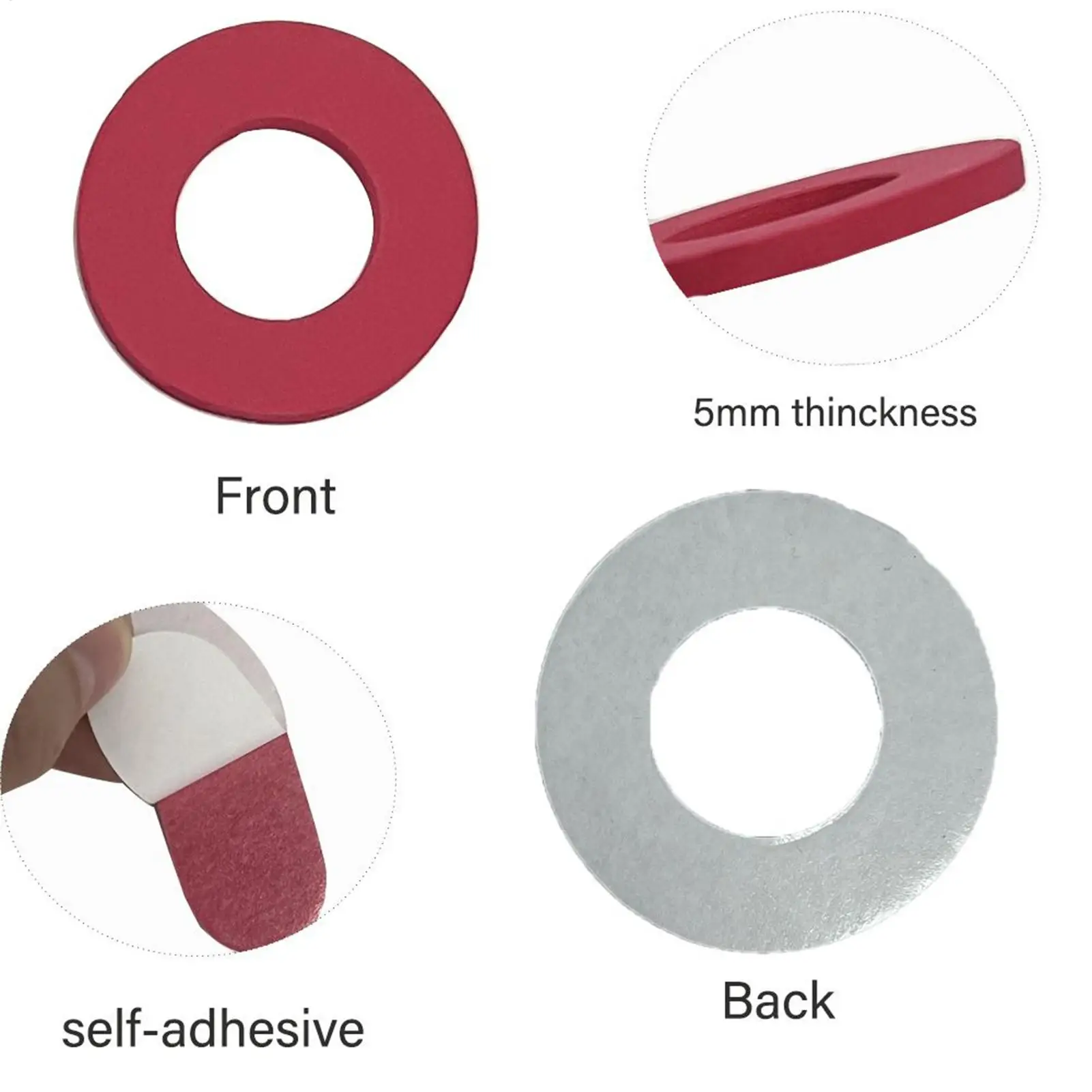 

Ski Snowboard Boots Fitting Pads 16 Pieces Shock Absorption Sports Protective Gear Ski Ankle Protection Foam Padding For