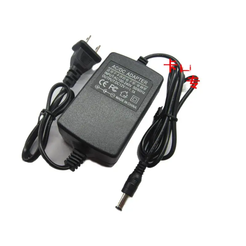 

For Casio Electronic keyboard ct599 688 788 888 AD-12CL power charging adapter 12V 1.5A 5.5*1.7mm