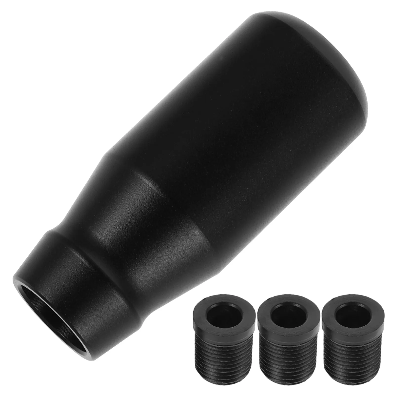 Aluminum Alloy Universal Shift Knob for Manual Automatic Cars Weighted Comfort Grip Stylish Interior Enhancement Easy Fit Car