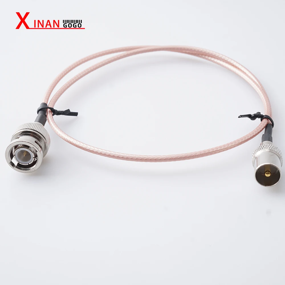 RF Coaxial Cable TV to BNC Connector Male to Male Plug RG316 Pigtail Cable 15CM-300CM