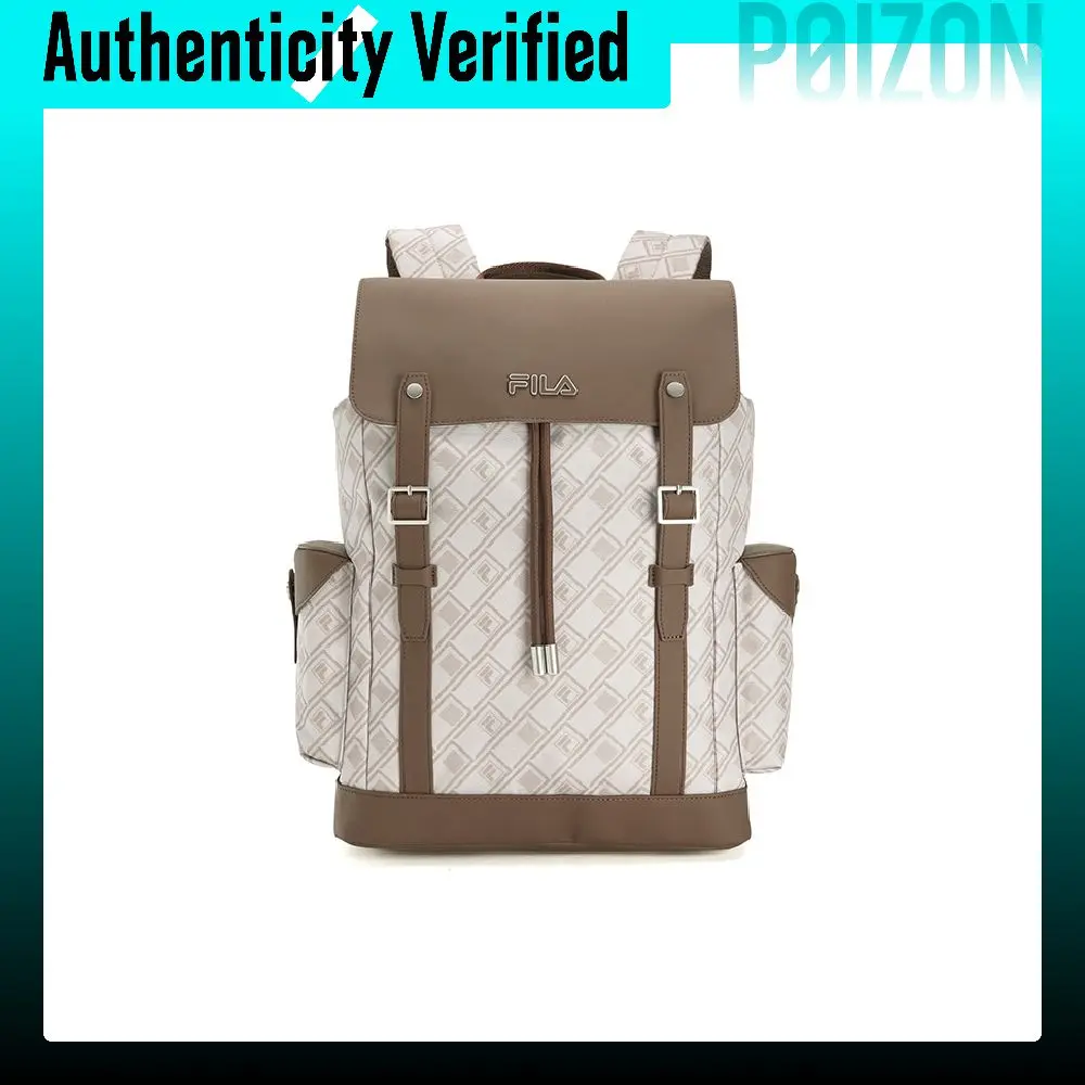 FILA Heritage Fabric, PU Backpack Regular Men's Light Sandy F13M618103FLK