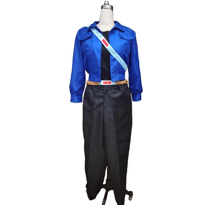 Trunks Torankusu Uniform Christmas Party Halloween Cosplay Costume Custom Made Any Size