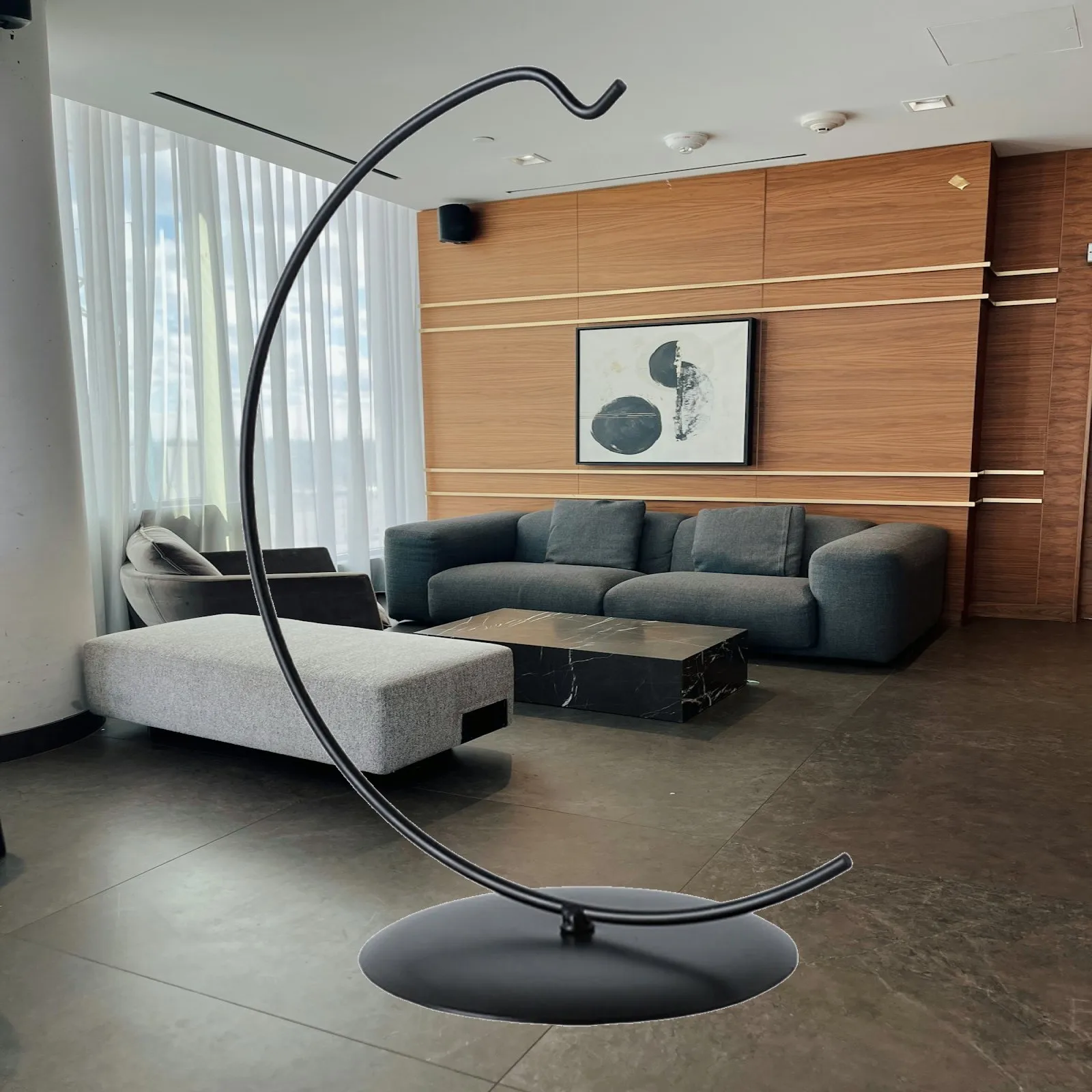 Decorative Display Stand for Terrarium Or Indoor Air Plant: Chinese Writing Brush Holder, Hanging Hook.