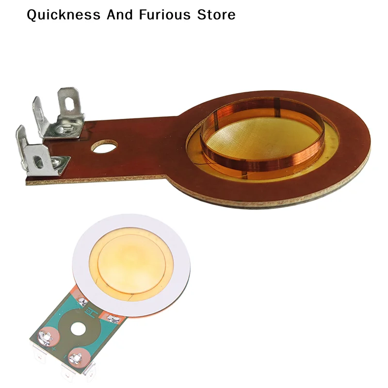 1 Pieza de Accesorios para Bricolaje, Membrana de Agudos de 25.4 mm con Soporte, Cabezal de Membrana de Resina, Tweeter, Bobina de Voz, Membrana de Sonido, Altavoz