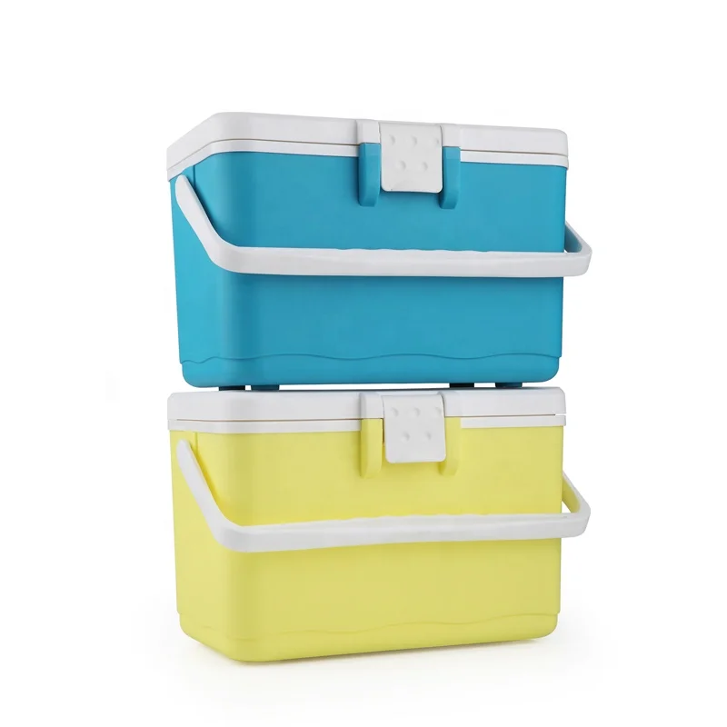 8L Food Grade PP Material Fish Cooler Box Multi Function Fishing Tackle Boxes