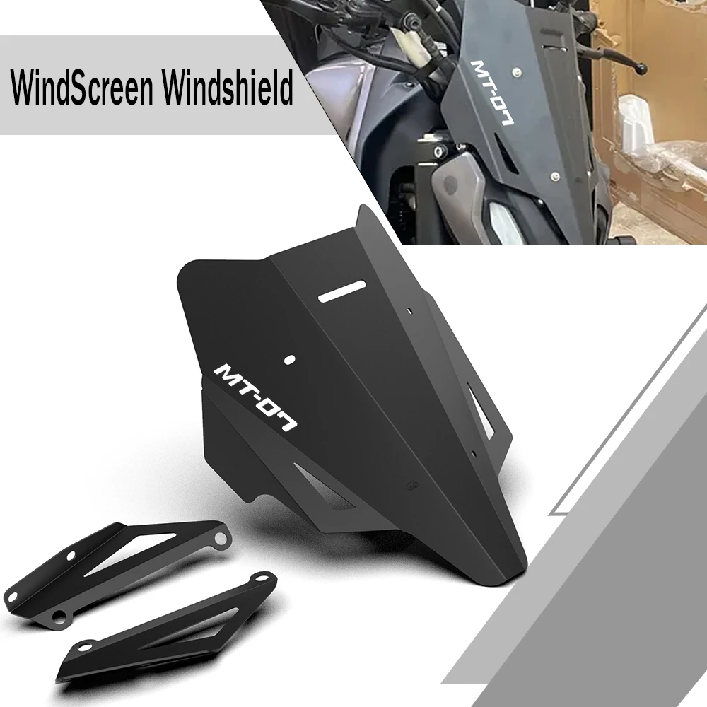 

Motorcycle Touring Sport WindScreen Windshield Visor Deflector For YAMAHA MT-07 FZ07 MT07 2024 2023 2022 2021 25 MT FZ 07 FZ-07