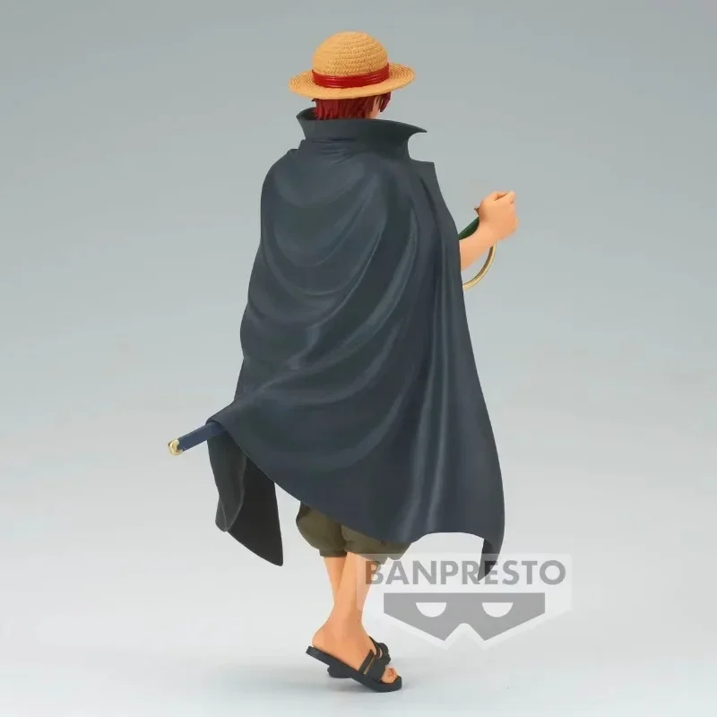 Anime Original Bandai ONE PIECE Shanks Anime Action-figuren Sammlung Ornamente Figur Spielzeug Geburtstag Geschenk 17 cm