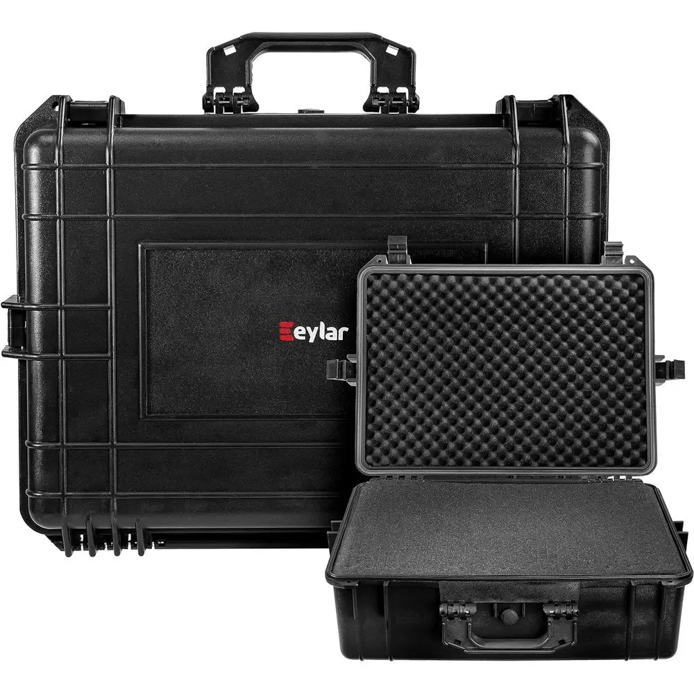 

22.4 Protective Gear, Camera, Tools, Equipment Hard Case Waterproof w/Foam Black