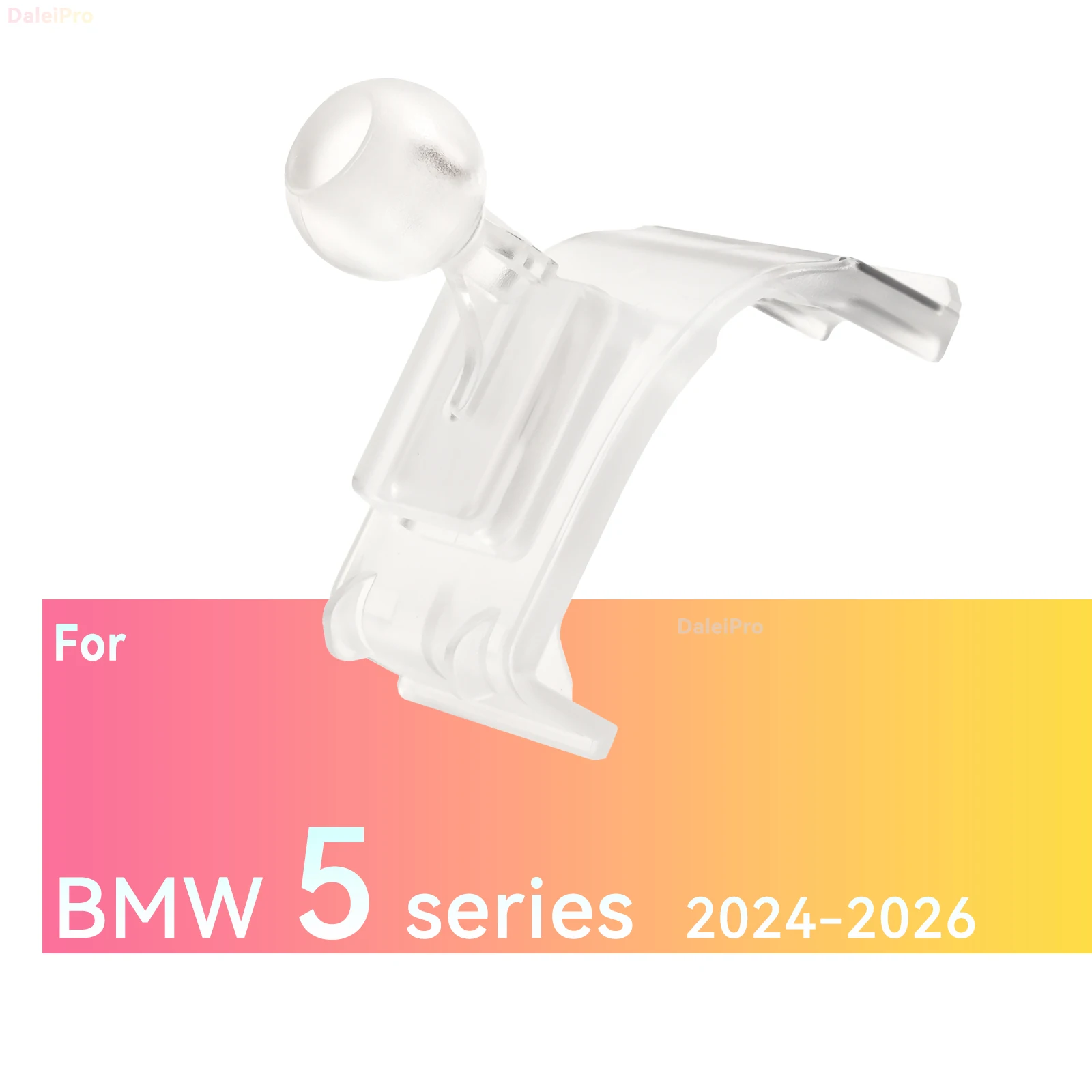 Maßgefertigte magnetische Handyhalterung mit Luftstromkühlung für BMW 5er G60 2024 2025 2026 i5, 360° drehbar ° Schwenkbarer Halterungssockel – Detail 2